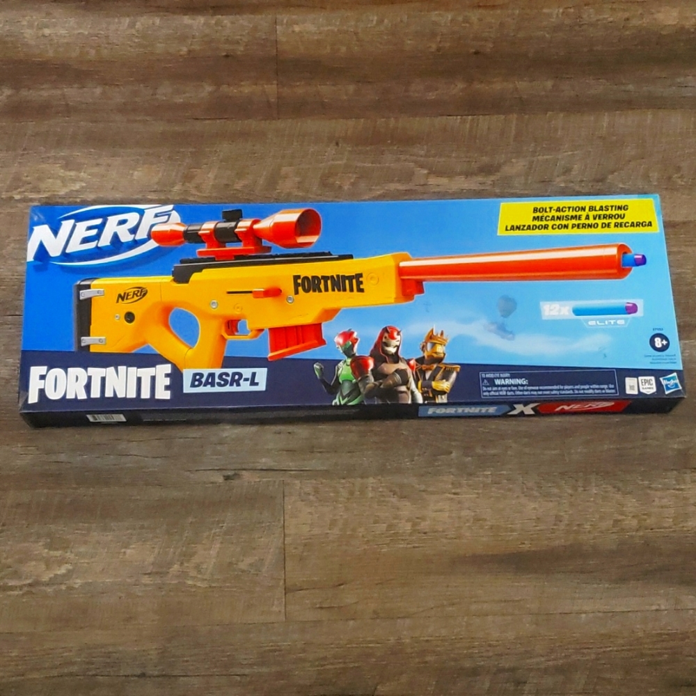 FORTNITE NERF BASR-L ELITE NEW